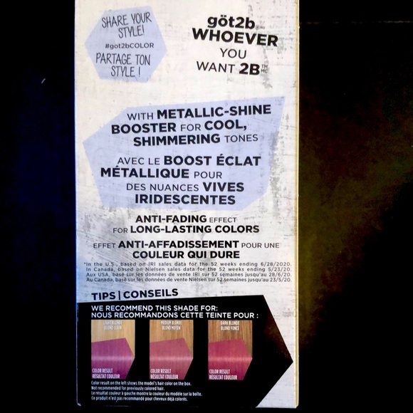 got2b METAlLLICS by Schwarzkopf PINK - Picture 2 of 2